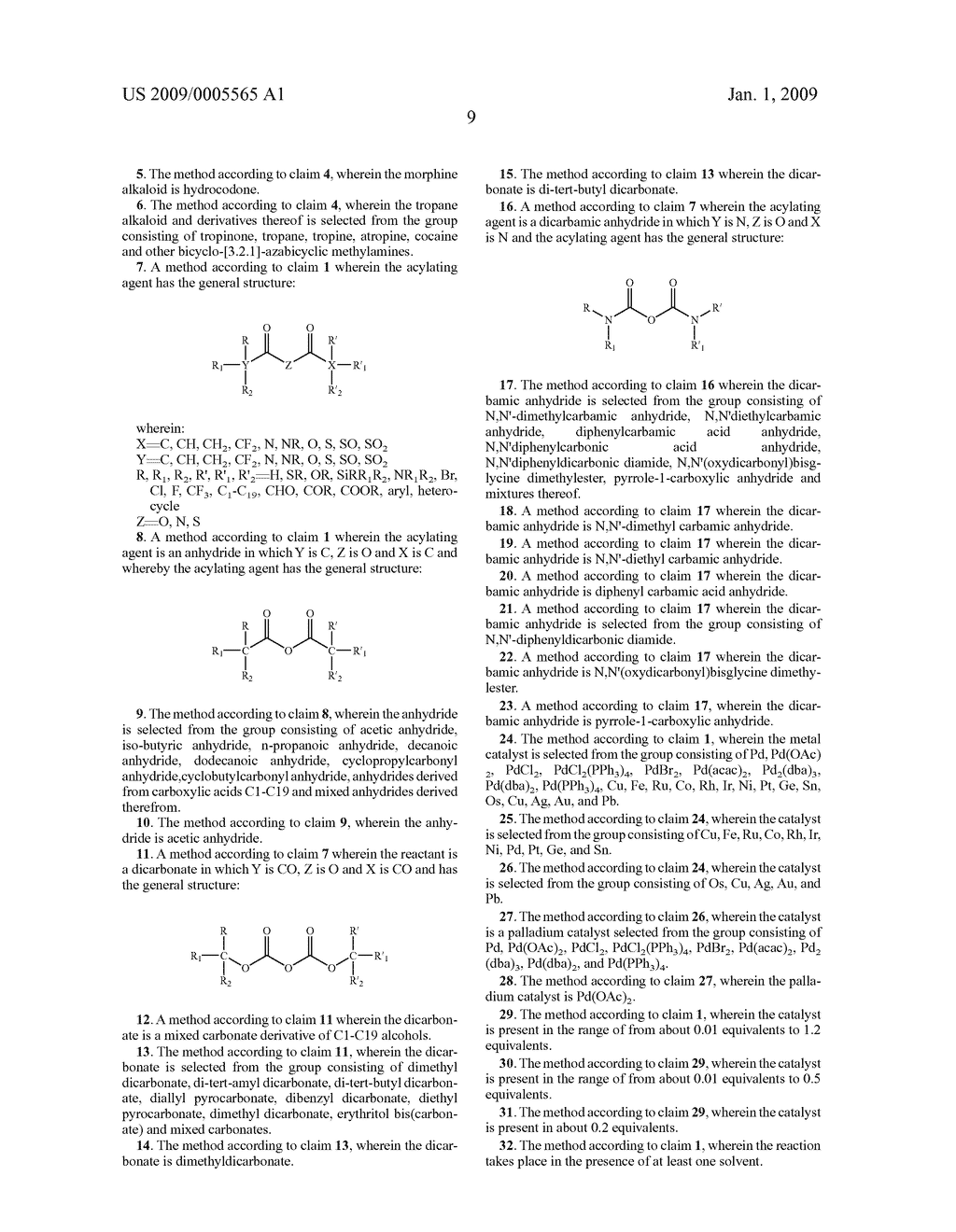 METHODS FOR ONE-POT N-DEMETHYLATION/N-ACYLATION OF MORPHINE AND TROPANE ALKALOIDS - diagram, schematic, and image 11