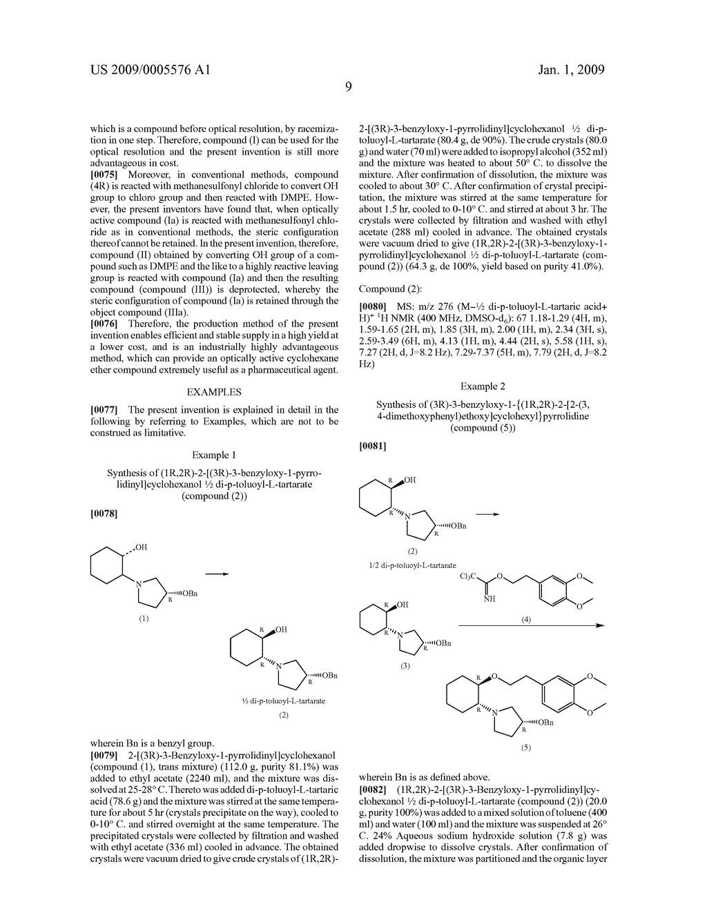 Production Method of Optically Active Cyclohexane Ether Compounds - diagram, schematic, and image 12
