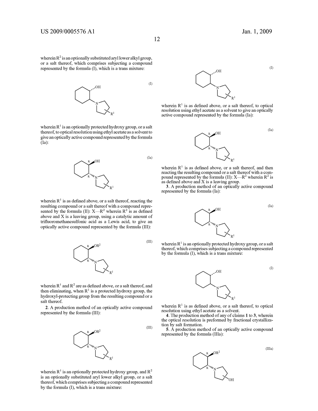 Production Method of Optically Active Cyclohexane Ether Compounds - diagram, schematic, and image 15