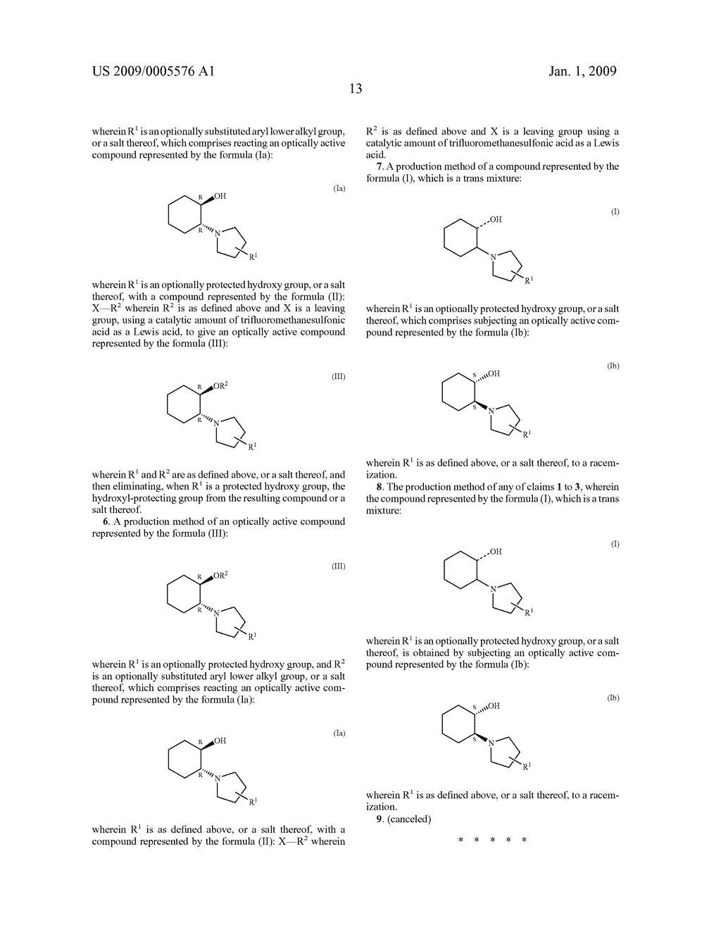 Production Method of Optically Active Cyclohexane Ether Compounds - diagram, schematic, and image 16