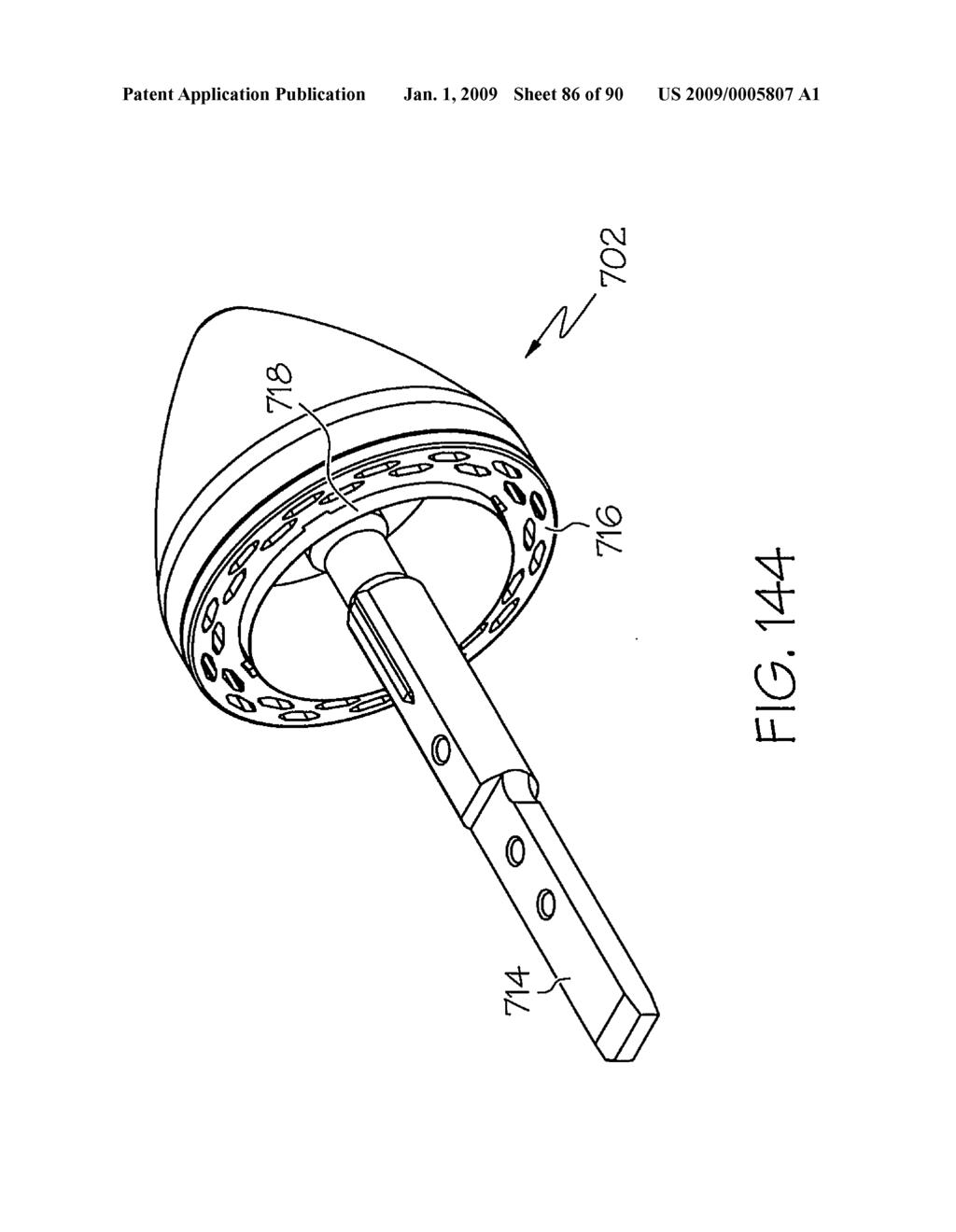 Surgical staple having a slidable crown - diagram, schematic, and image 87