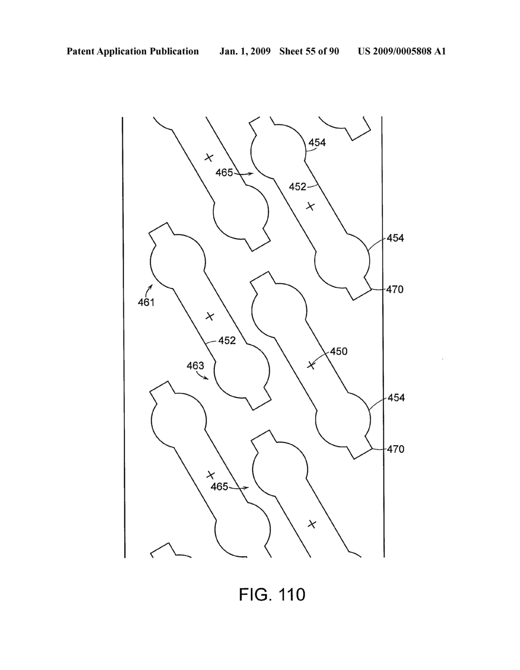 Staple cartridge cavity configuration with cooperative surgical staple - diagram, schematic, and image 56