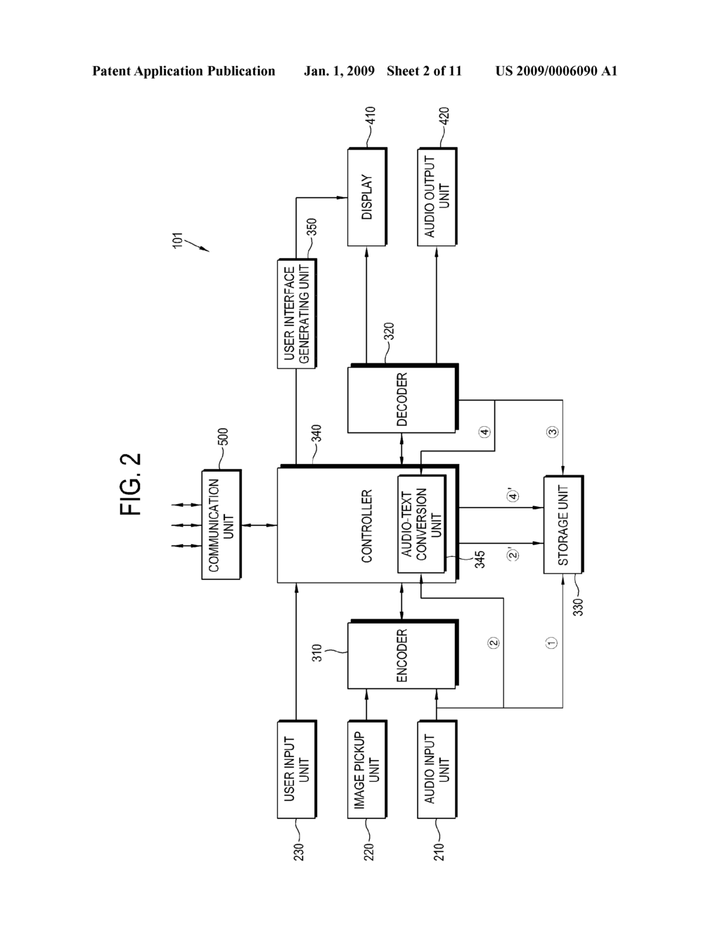 IMAGE COMMUNICATION APPARATUS AND CONTROL METHOD OF THE SAME - diagram, schematic, and image 03