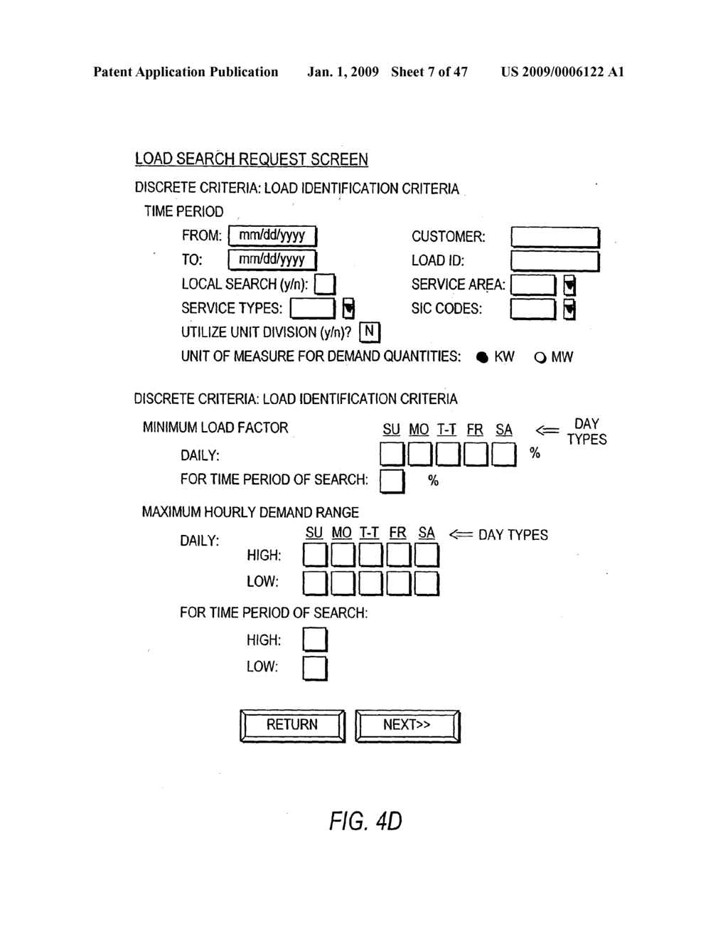 SYSTEM AND METHOD FOR CREATING A COST-EFFECTIVE AND EFFICIENT RETAIL ELECTRIC POWER EXCHANGE/ENERGY SERVICE PROVIDER LOAD OPTIMIZATION EXCHANGE AND NETWORK THEREFOR - diagram, schematic, and image 08