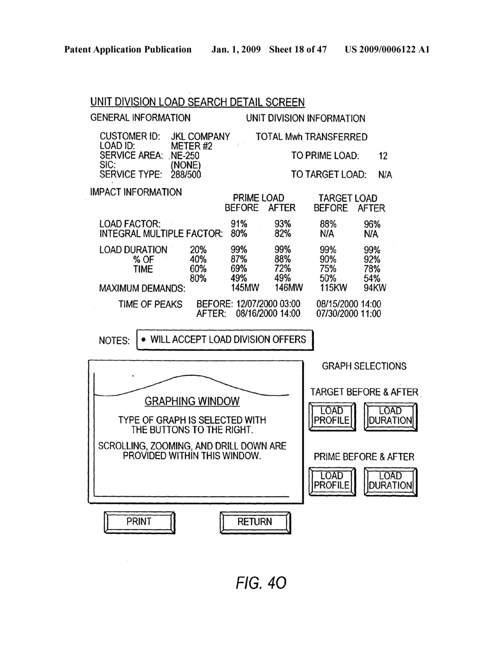 SYSTEM AND METHOD FOR CREATING A COST-EFFECTIVE AND EFFICIENT RETAIL ELECTRIC POWER EXCHANGE/ENERGY SERVICE PROVIDER LOAD OPTIMIZATION EXCHANGE AND NETWORK THEREFOR - diagram, schematic, and image 19