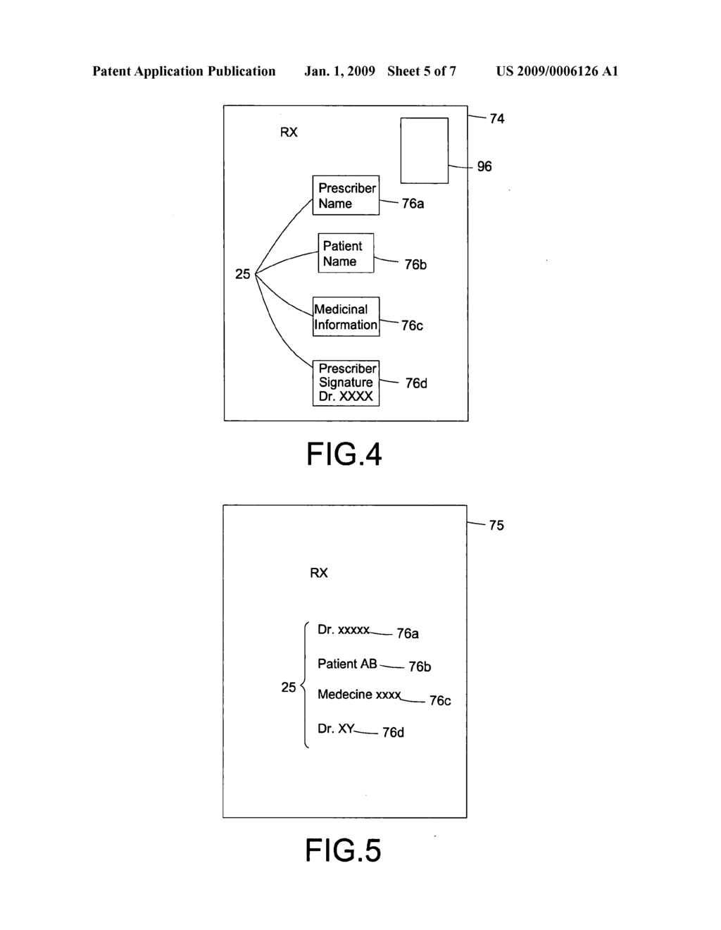 Prescription transmission system and method - diagram, schematic, and image 06