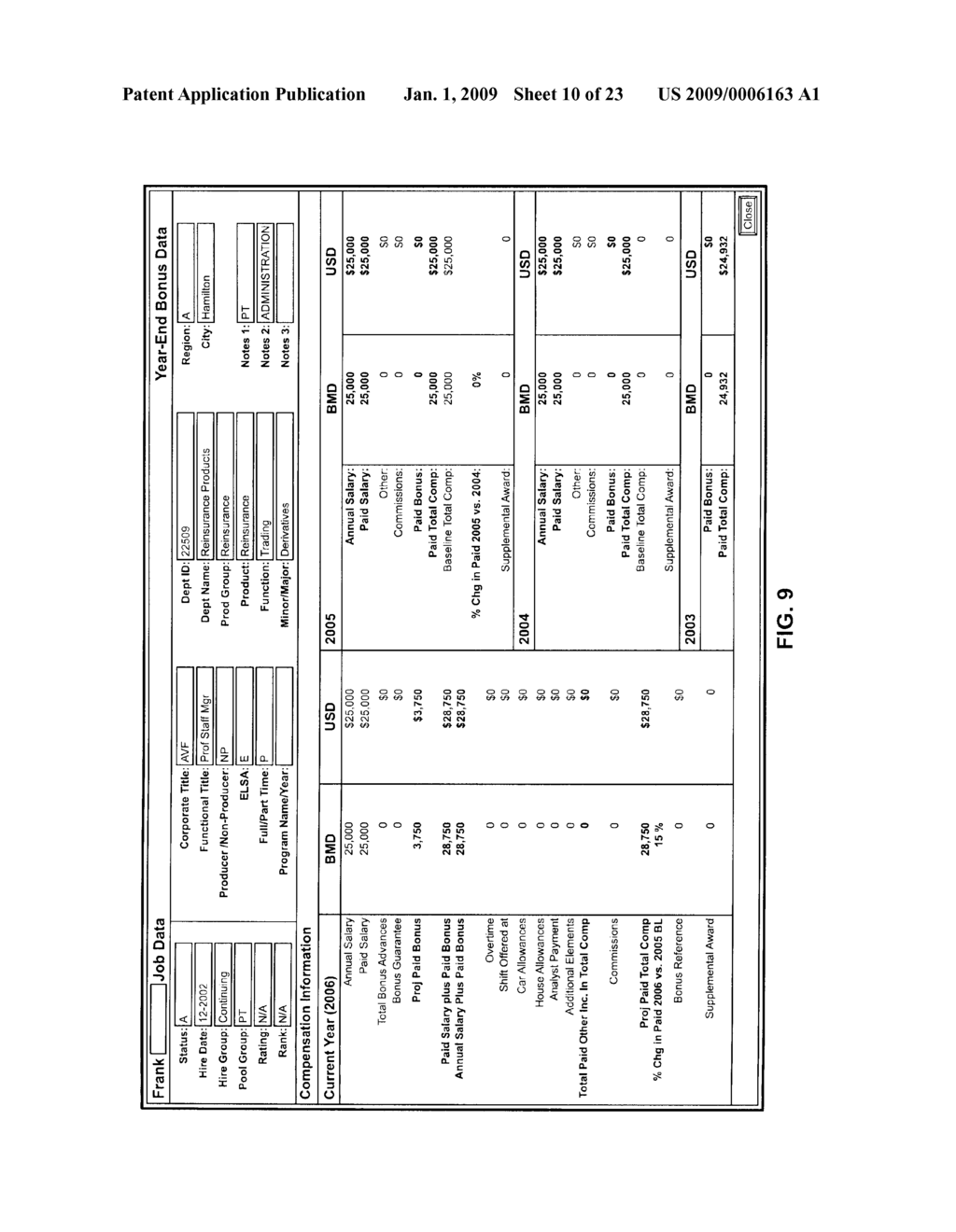 Method and System for Allocating Member Compensation - diagram, schematic, and image 11