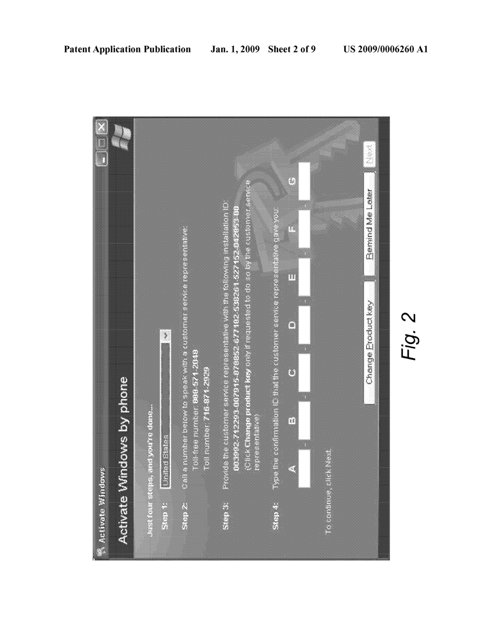 SERVER SIDE REVERSIBLE HASH FOR TELEPHONE-BASED LICENSING MECHANISM - diagram, schematic, and image 03