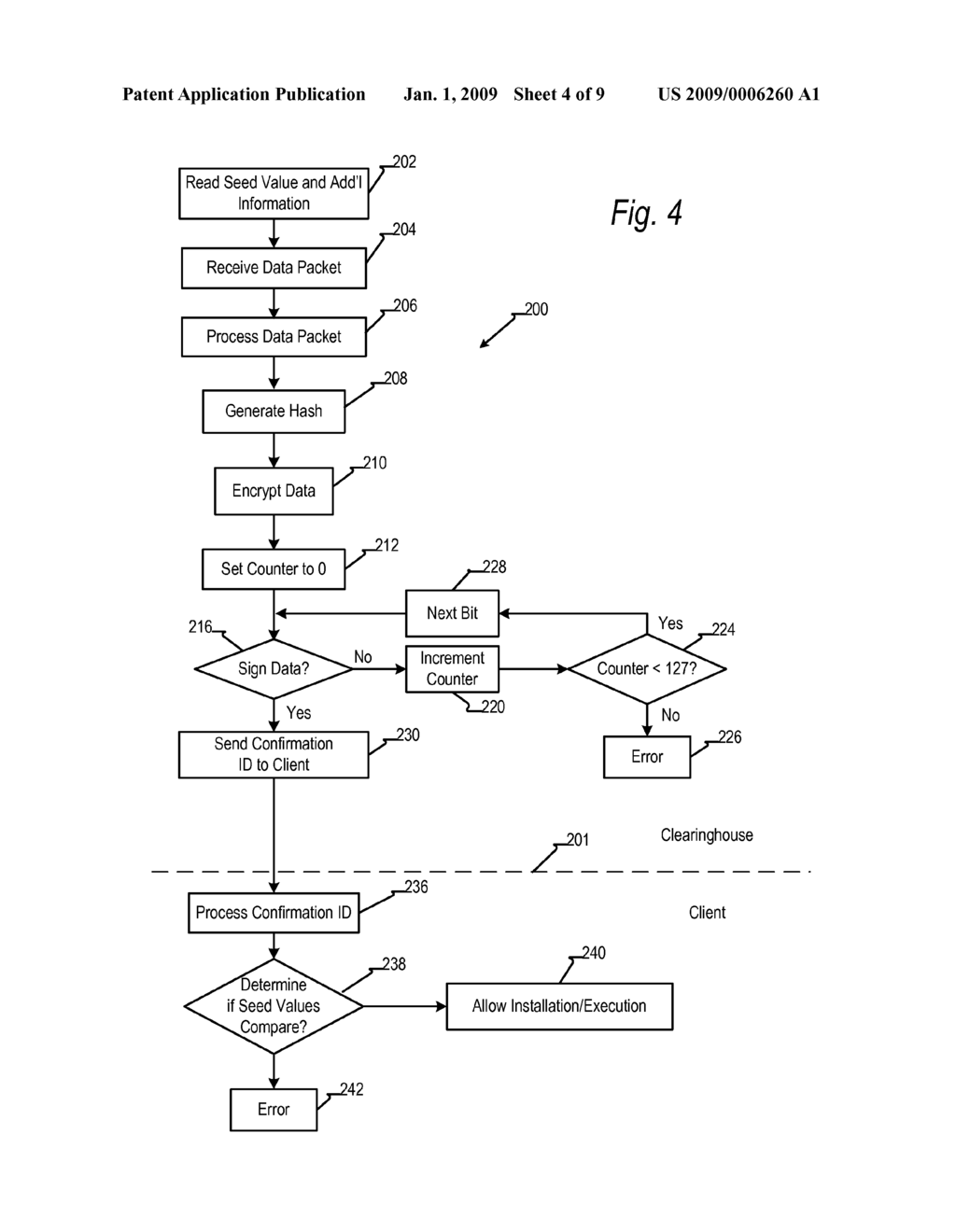 SERVER SIDE REVERSIBLE HASH FOR TELEPHONE-BASED LICENSING MECHANISM - diagram, schematic, and image 05