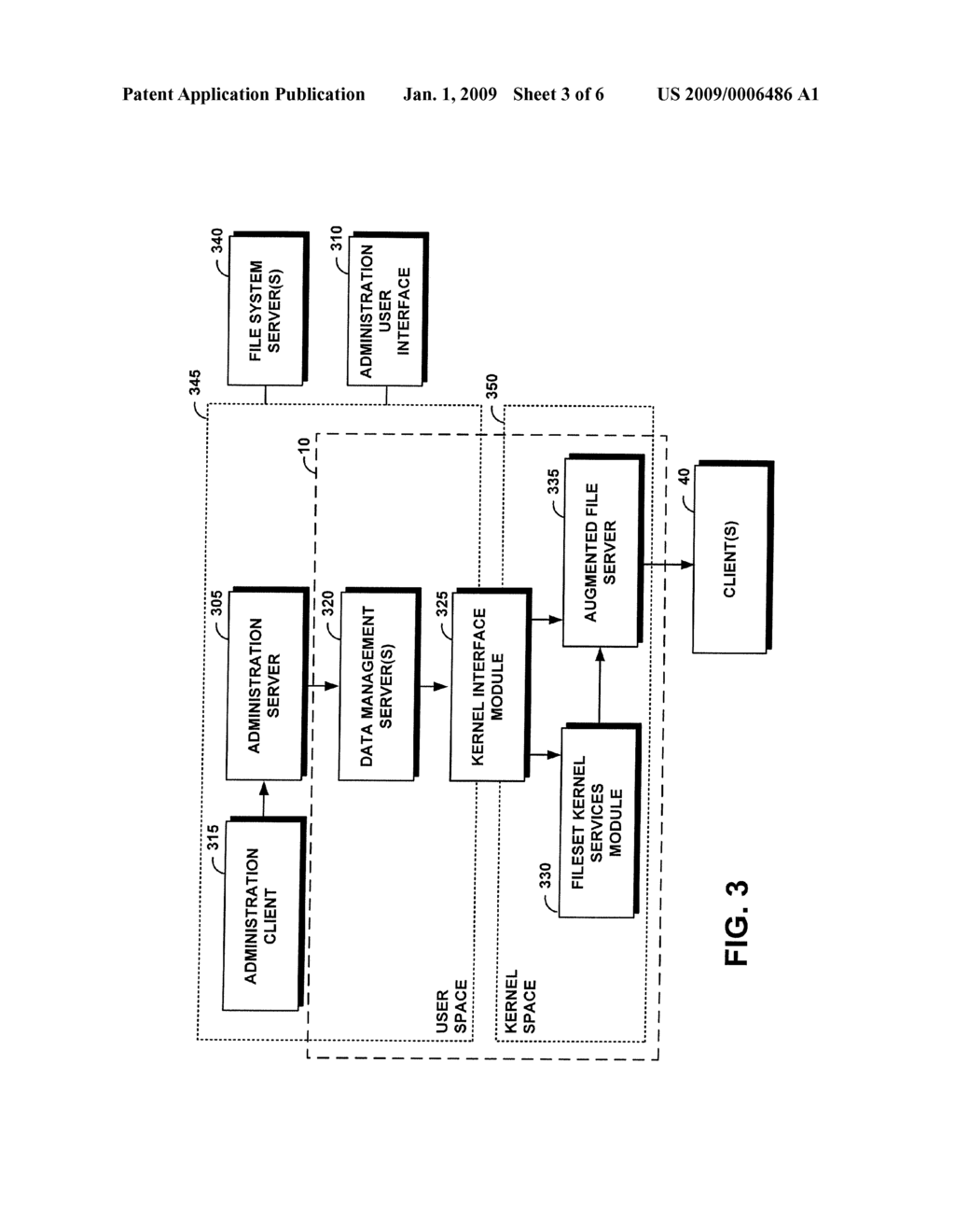 SYSTEM FOR EMULATING A VIRTUAL BOUNDARY OF A FILE SYSTEM FOR DATA MANAGEMENT AT A FILESET GRANULARITY - diagram, schematic, and image 04