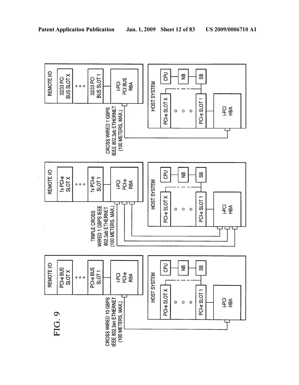 Virtualization of a host computer's native I/O system architecture via the internet and LANs - diagram, schematic, and image 13