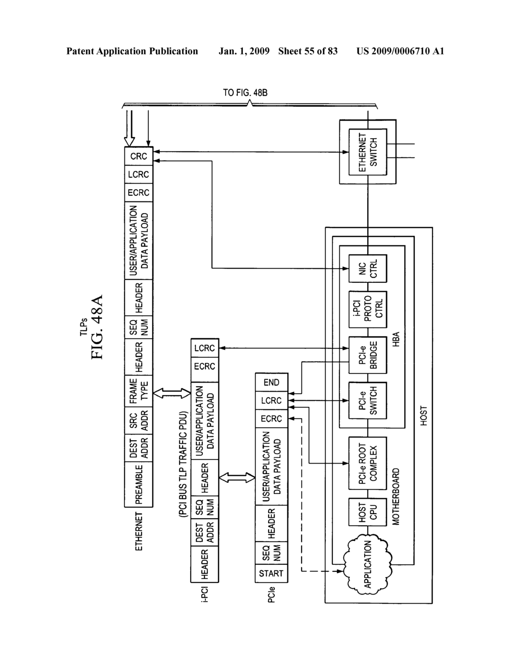 Virtualization of a host computer's native I/O system architecture via the internet and LANs - diagram, schematic, and image 56