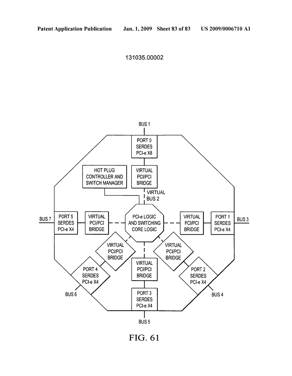 Virtualization of a host computer's native I/O system architecture via the internet and LANs - diagram, schematic, and image 84