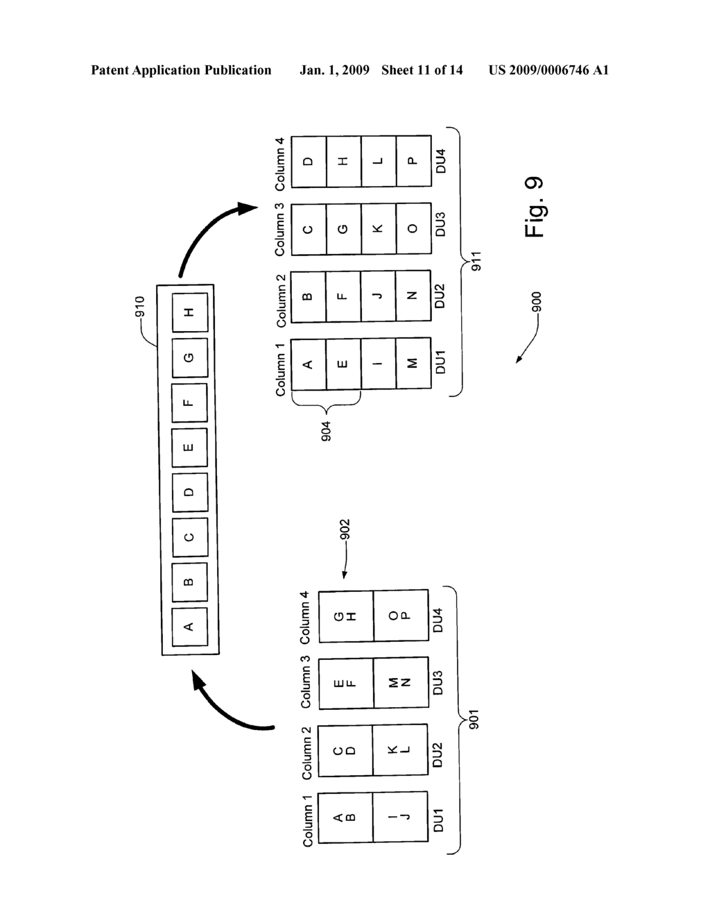 Online Restriping Technique for Distributed Network Based Virtualization - diagram, schematic, and image 12