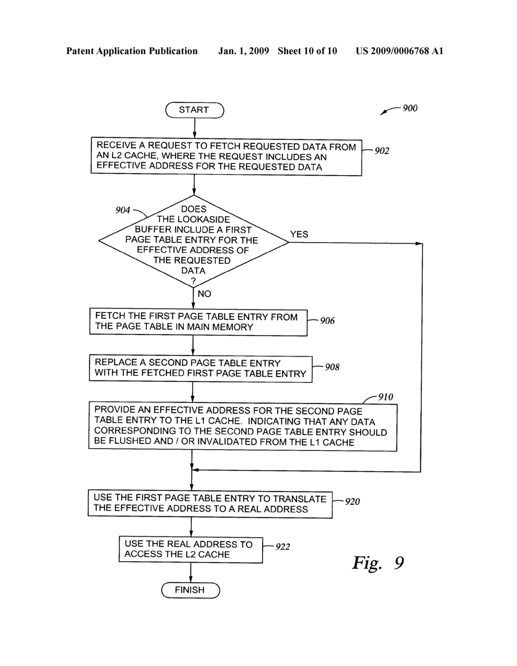 Method and Apparatus for Accessing a Split Cache Directory - diagram, schematic, and image 11