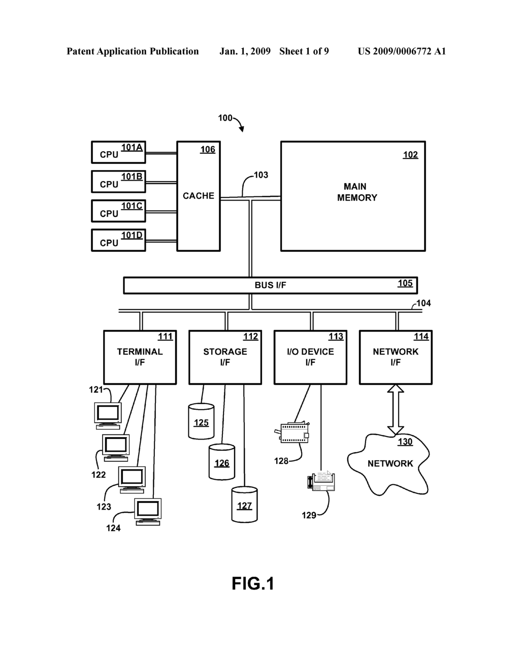 Memory Chip for High Capacity Memory Subsystem Supporting Replication of Command Data - diagram, schematic, and image 02