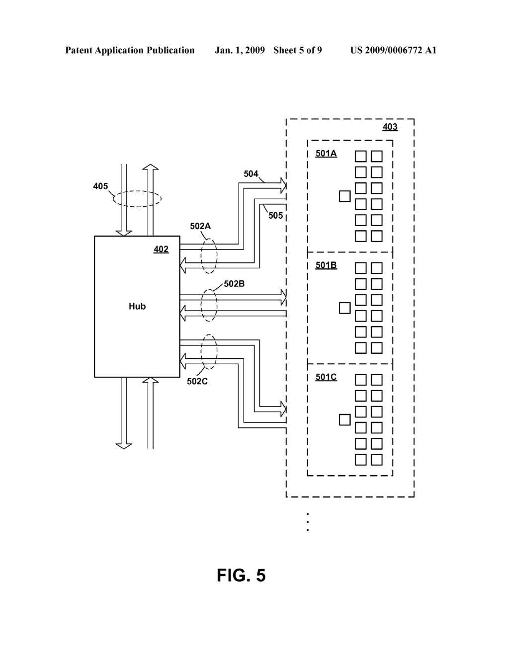 Memory Chip for High Capacity Memory Subsystem Supporting Replication of Command Data - diagram, schematic, and image 06