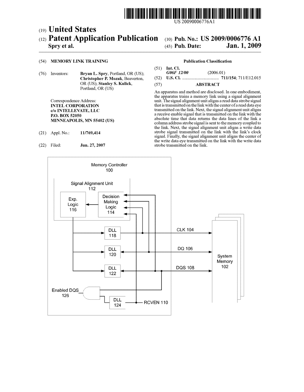 MEMORY LINK TRAINING - diagram, schematic, and image 01