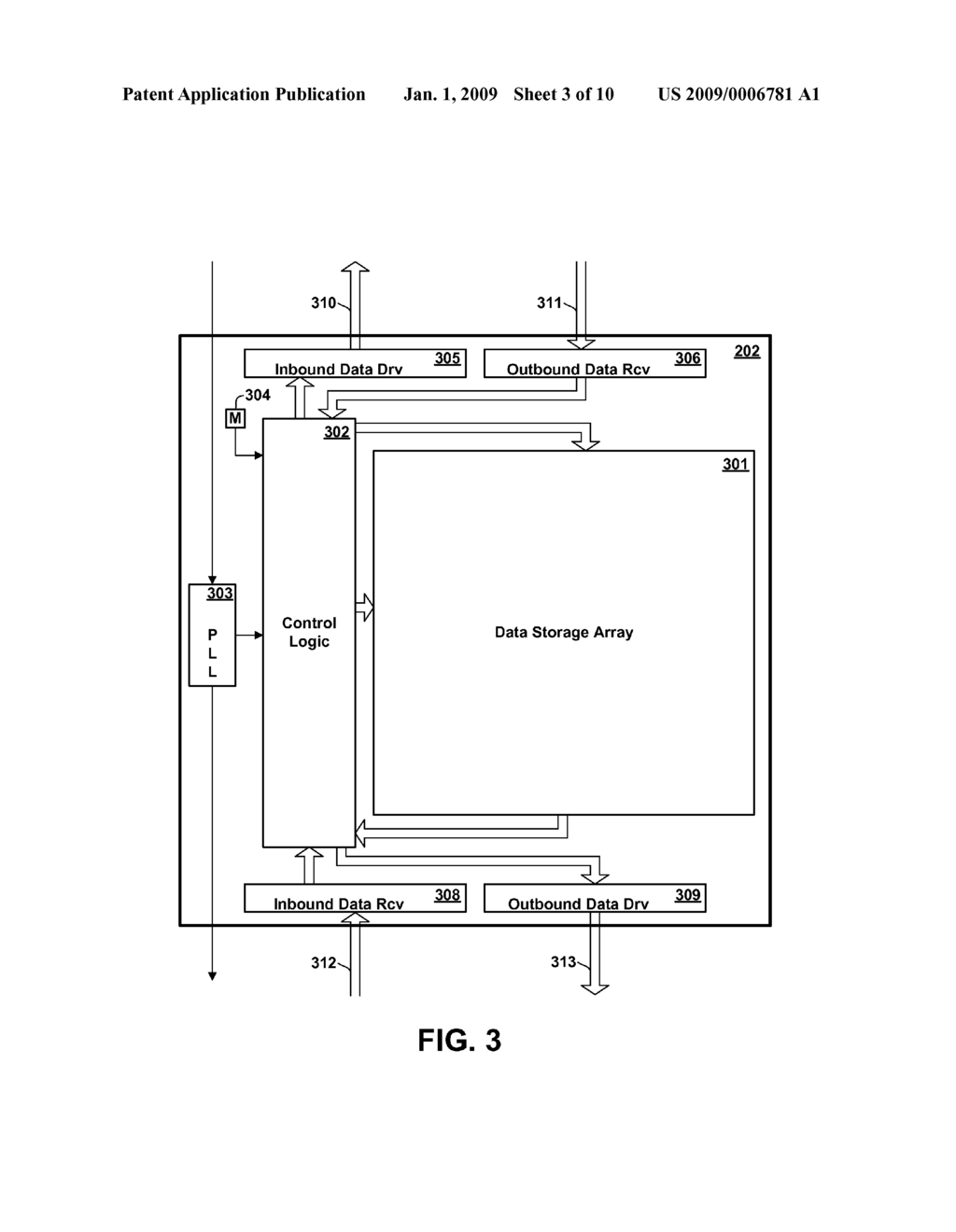  Structure for Memory Chip for High Capacity Memory Subsystem Supporting Multiple Speed Bus - diagram, schematic, and image 04