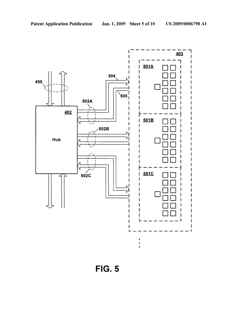 Structure for Memory Chip for High Capacity Memory Subsystem Supporting Replication of Command Data - diagram, schematic, and image 06
