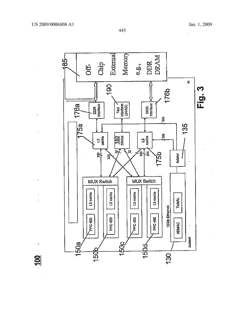 ULTRASCALABLE PETAFLOP PARALLEL SUPERCOMPUTER - diagram, schematic, and image 469