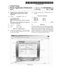 Method and system for accessing online applications using a web browser diagram and image