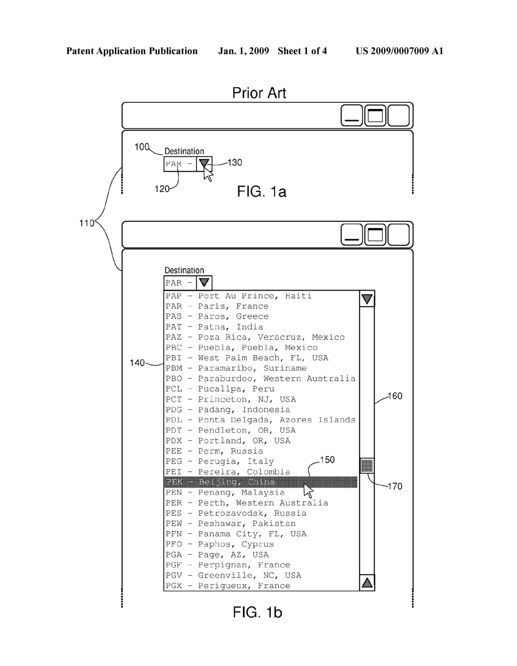 User Customizable Drop-Down Control List for Gui Software Applications - diagram, schematic, and image 02