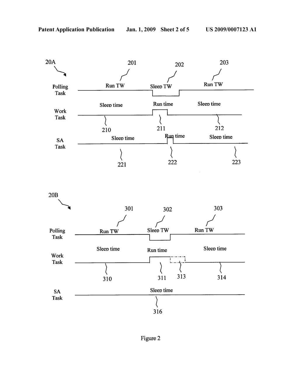 Dynamic Application Scheduler in a Polling System - diagram, schematic, and image 03