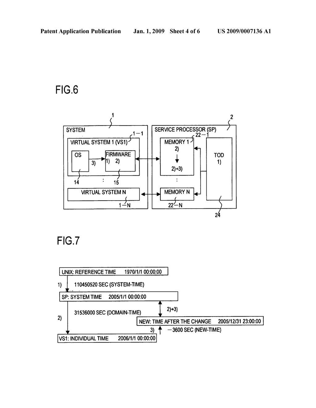 Time management control method for computer system, and computer system - diagram, schematic, and image 05