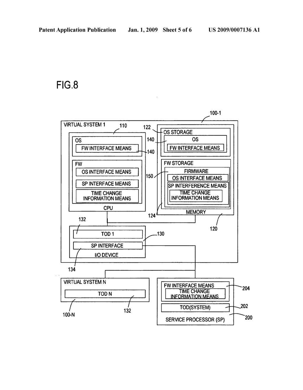 Time management control method for computer system, and computer system - diagram, schematic, and image 06