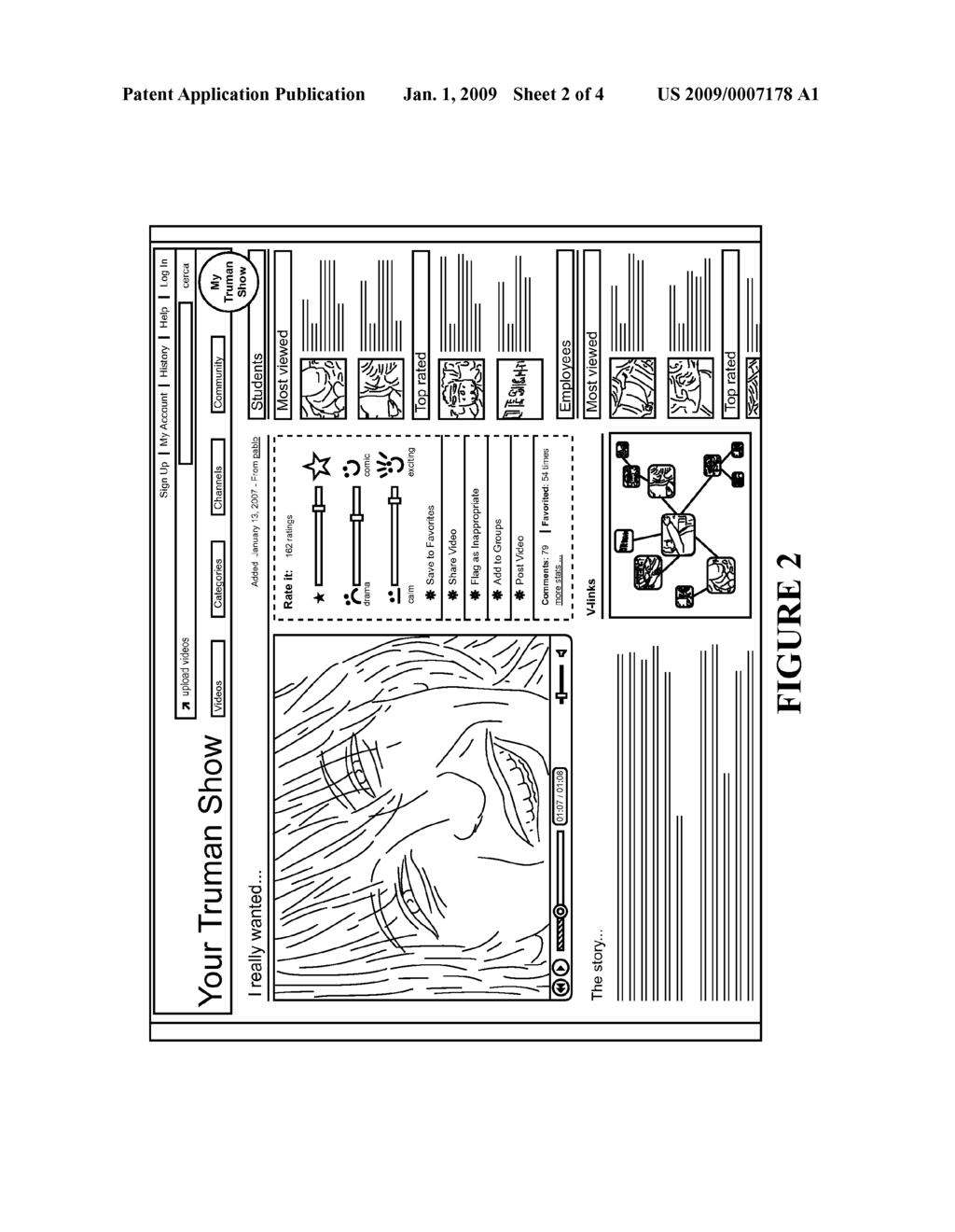 Video-Based Networking System with a Video-Link Navigator - diagram, schematic, and image 03