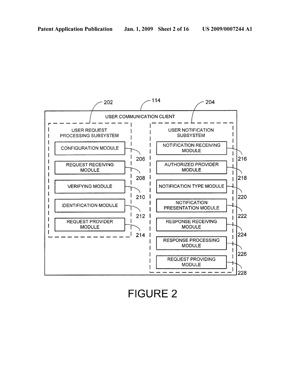 METHOD AND SYSTEM FOR NOTIFICATION AND REQUEST PROCESSING - diagram, schematic, and image 03