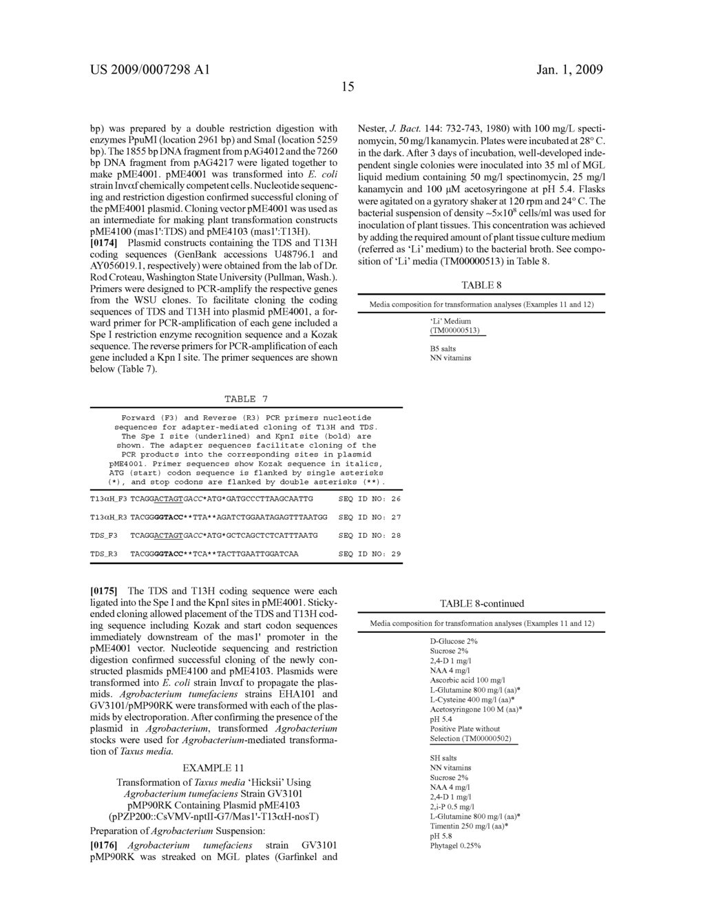 Taxus Transformation Transformed Cells, and Related Compositions and Methods - diagram, schematic, and image 22