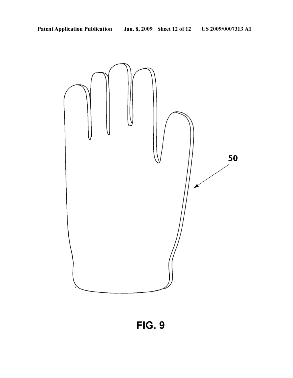 CUT, ABRASION AND/OR PUNCTURE RESISTANT KNITTED GLOVES - diagram, schematic, and image 13