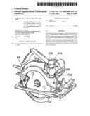 Variable dust chute for circular saws diagram and image