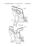 Variable dust chute for circular saws diagram and image