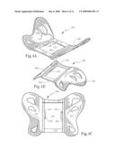 FOOTWEAR ADORNMENT, FOOTWEAR ACCESSORY HOLDER, AND METHODS THEREFOR diagram and image