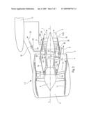 Dual Flow Turbine Engine Equipped with a Precooler diagram and image