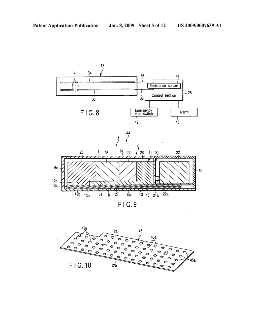 LIQUID LEAK SENSING STRUCTURE - diagram, schematic, and image 06