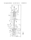 Installation of sequential loading of bars of material in a machining center diagram and image