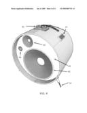 Electronic bass drum diagram and image