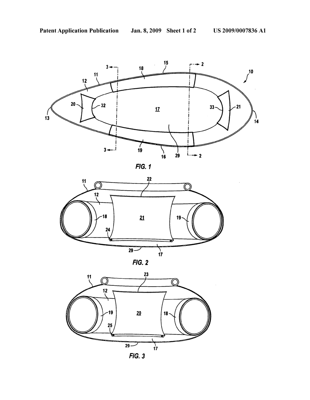 Inflatable kayak - diagram, schematic, and image 02