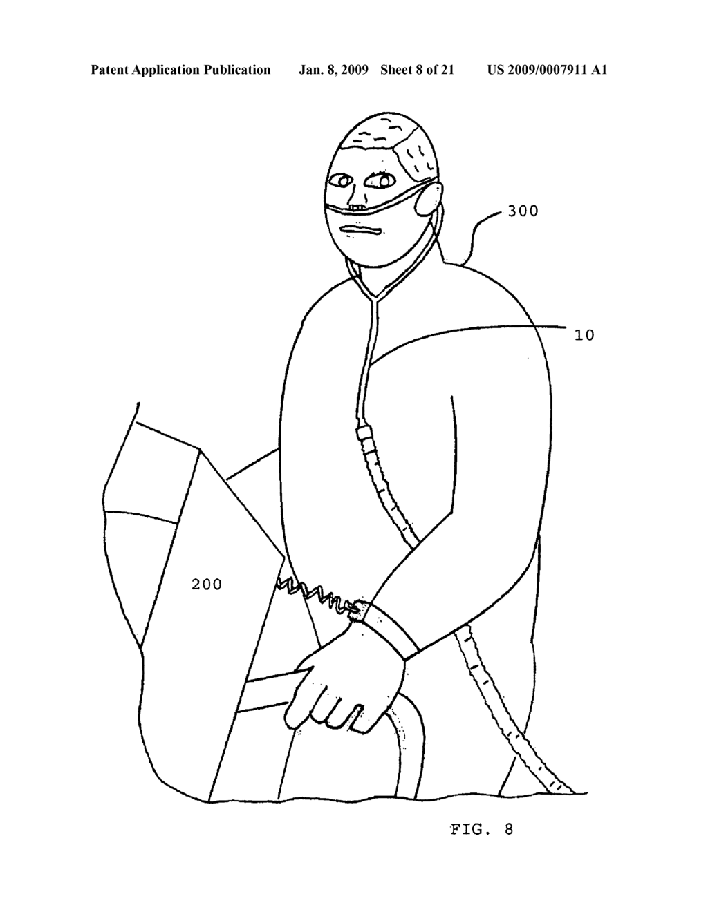 Pulmonary Rehabilitation Providing Respiratory Assistance by Application of Positive Airway Pressure - diagram, schematic, and image 09