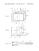 DENTAL FLOSSING DEVICE AND ITS FABRICATION AND USE diagram and image