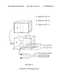 DENTAL FLOSSING DEVICE AND ITS FABRICATION AND USE diagram and image