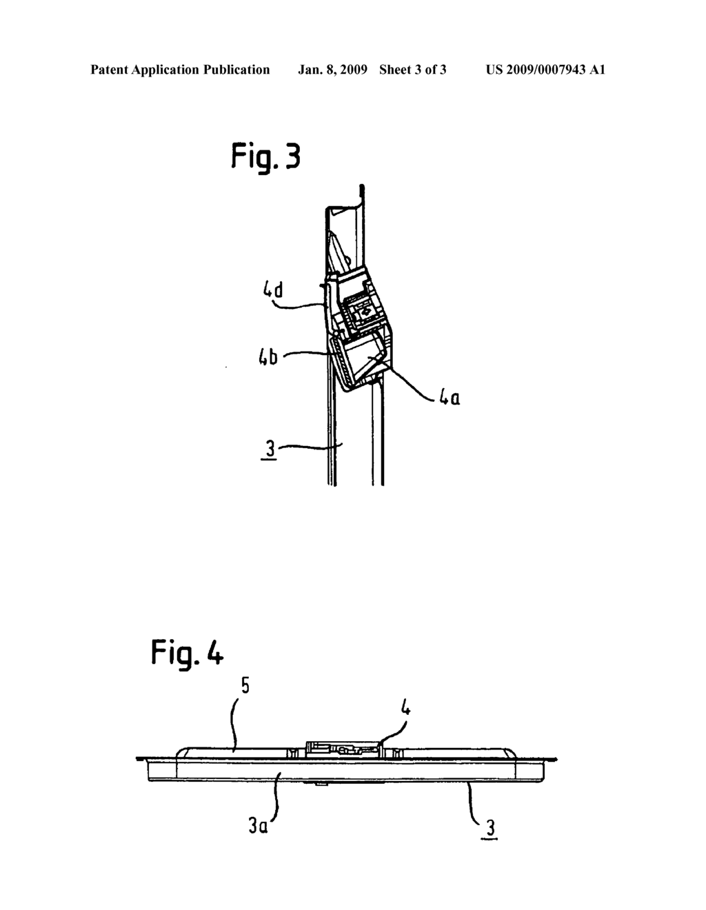 Dishwasher with an Improved Arrangement of the Feed Device in the Door - diagram, schematic, and image 04