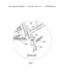 Dishwasher Tub Having Integral Hinge Support Member, and Dishwasher Incorporating Same diagram and image