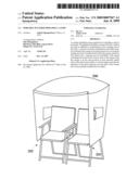 Portable weather shielding canopy diagram and image