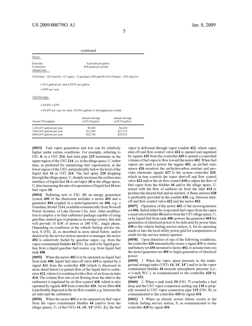 Vapor Containment and Electrical Power Generation - diagram, schematic, and image 16