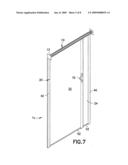 Fire and/or smoke blocking device diagram and image